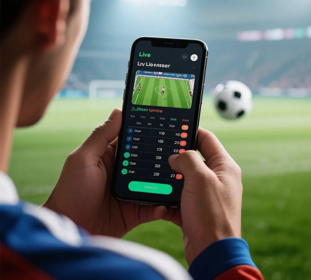 世界杯比赛日浏览场景